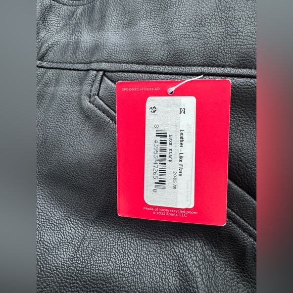 Spanx - NWT - M like leather flare pants - Picture 3 of 4